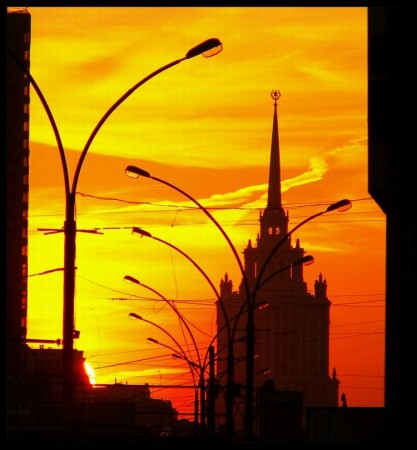 Новоарбатский закат