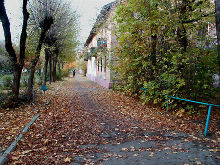 Осень в маленьком городе