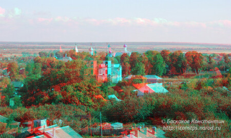 Переславль-Залесский (Стерео панорамаа)