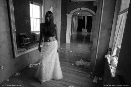 "FASHION SHOW. ALMOST FINISHED" NEW YORK