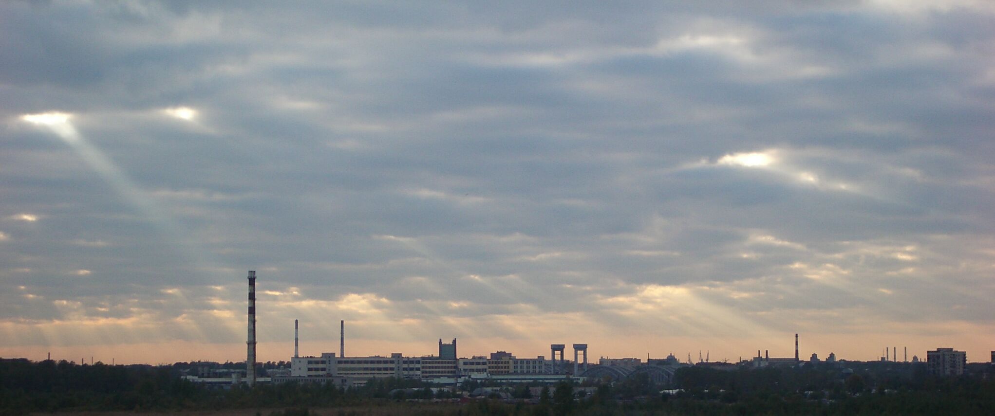 Солнечные лучи