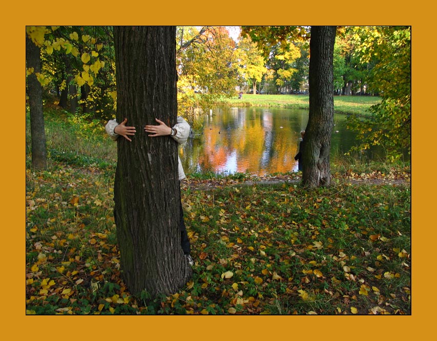 пейзаж с девочкой