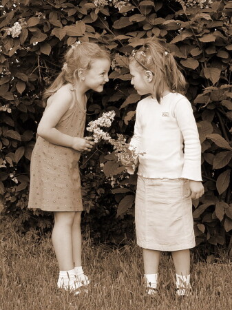 две подруги