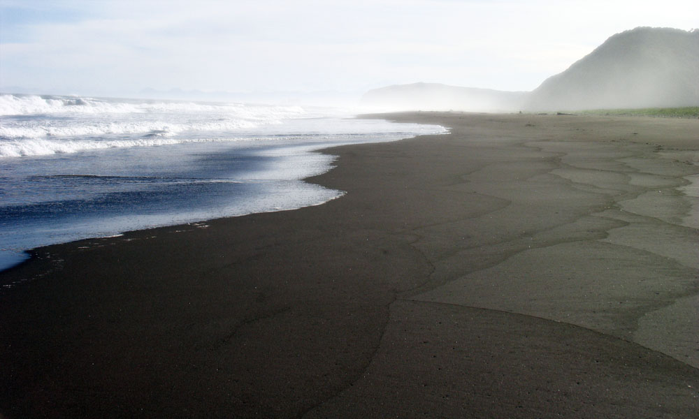 solitary beach