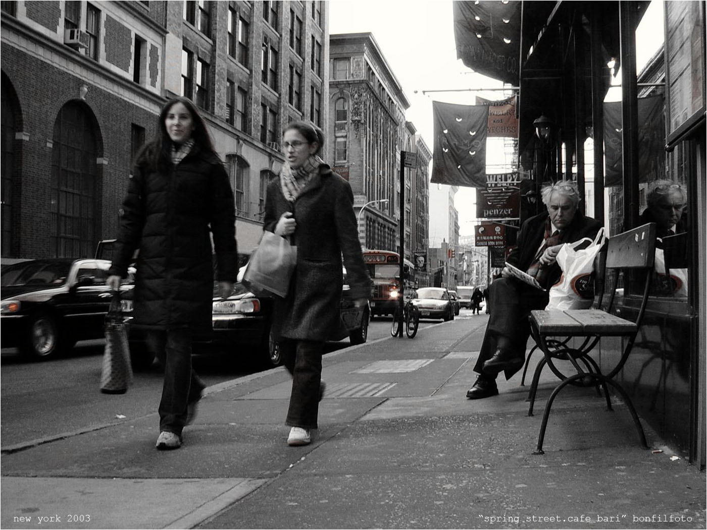 &quot;SPRING STREET. TIME IS 6 P.M.&quot; NEW YORK