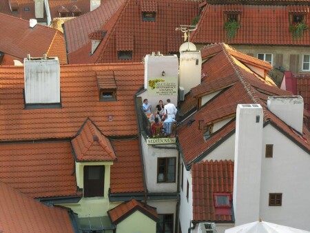 На крышах Праги.