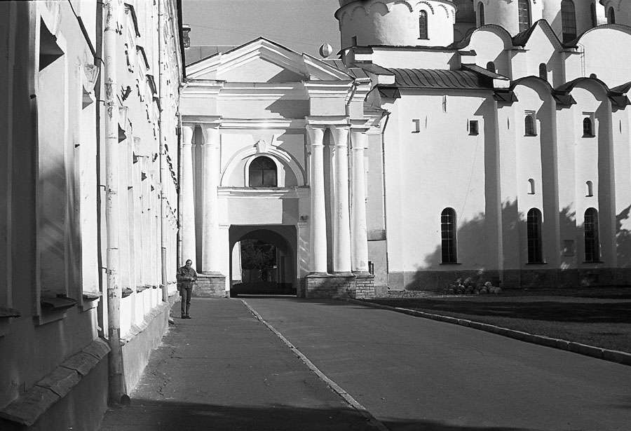 Человек в пейзаже