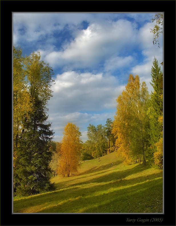Тепло осеннего парка