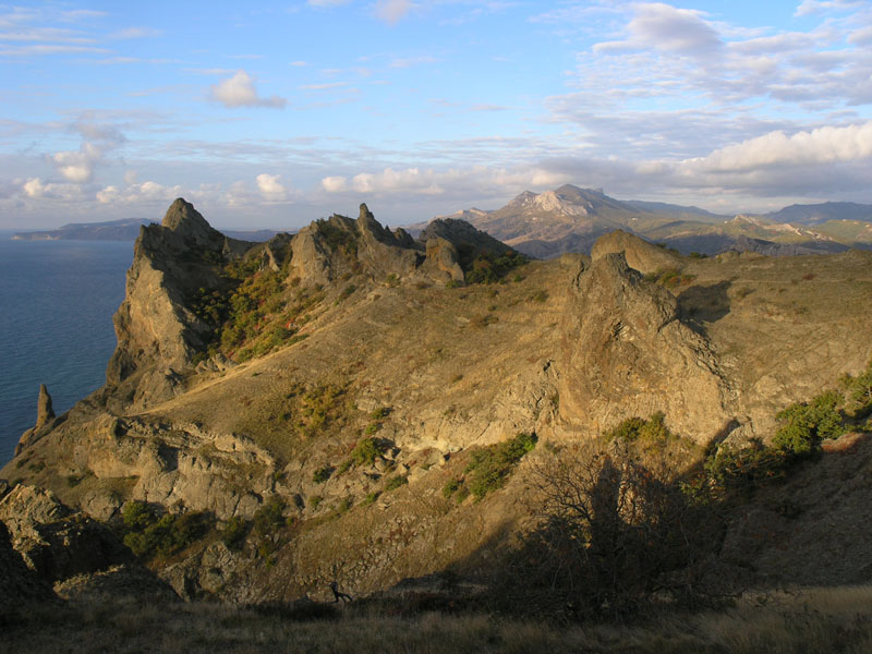 Осеннее утро Карадага