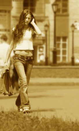 Летящей походкой