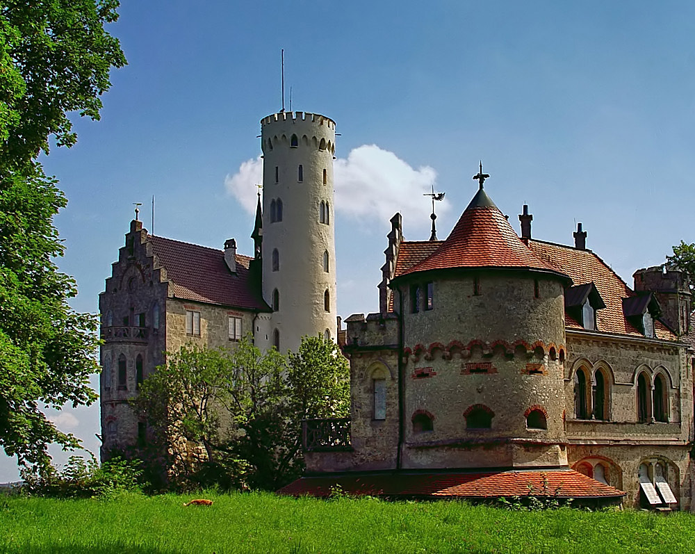 Замок Lichtenstein (Германия)