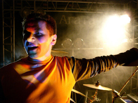 Андрей Котов - Агата Кристи - на репетиции