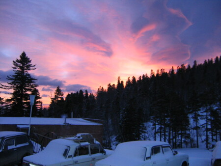 рассвет в лагонаки