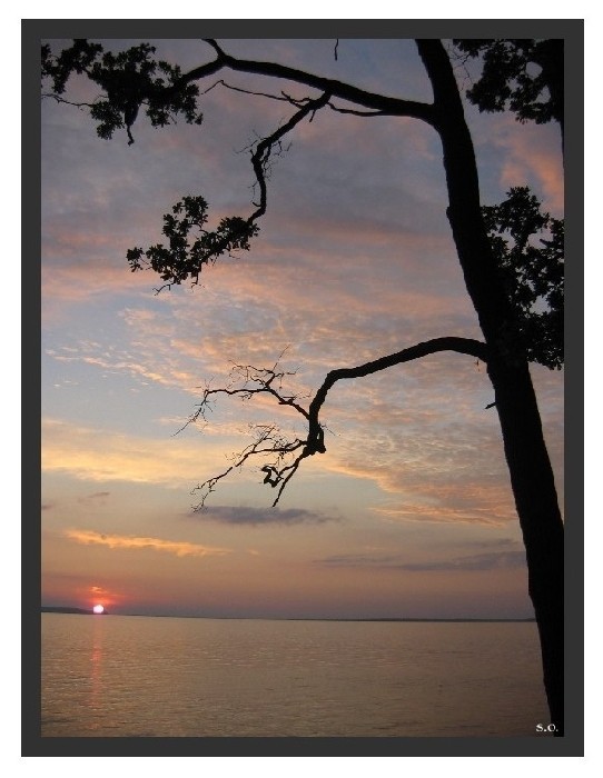 sunset...