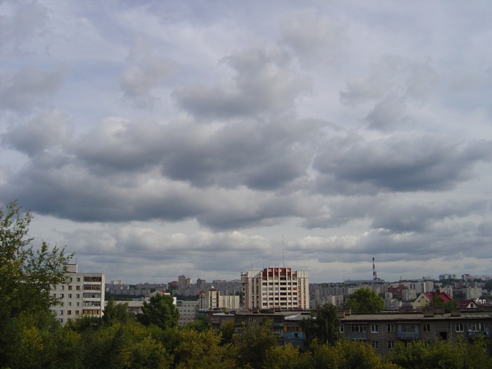 Суровое небо...