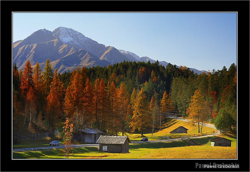 Осень в Альпах.