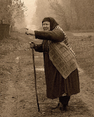 Житель деревни.