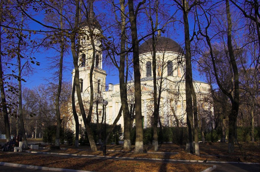 Достопримечательность калужского парка