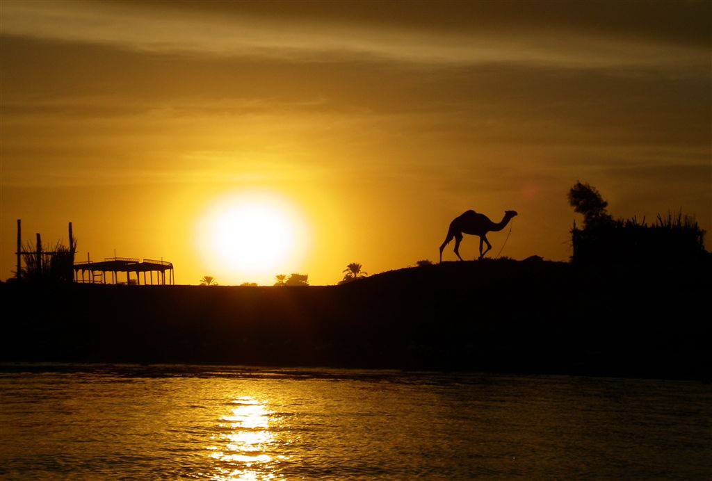 Sunset on the Nile