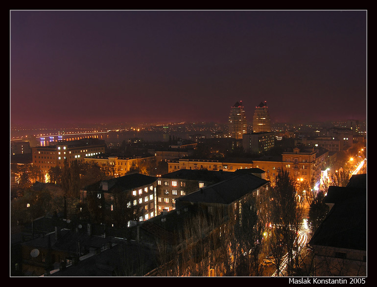 ночной Днепропетровск