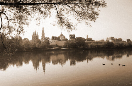 Новодевичий монастырь( осенний)