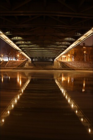 Vilnius In Night