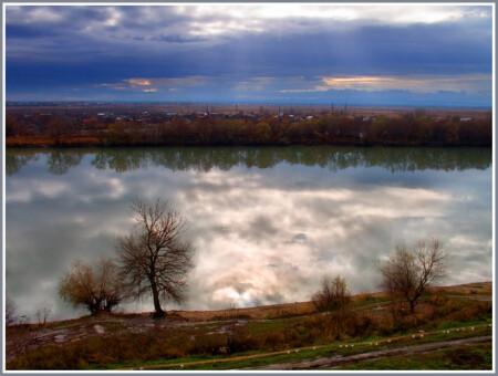 осень за окном