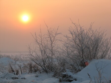 Мороз и солнце, день чудесный...