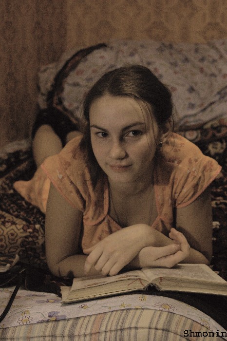 Студентка. 80-е годы