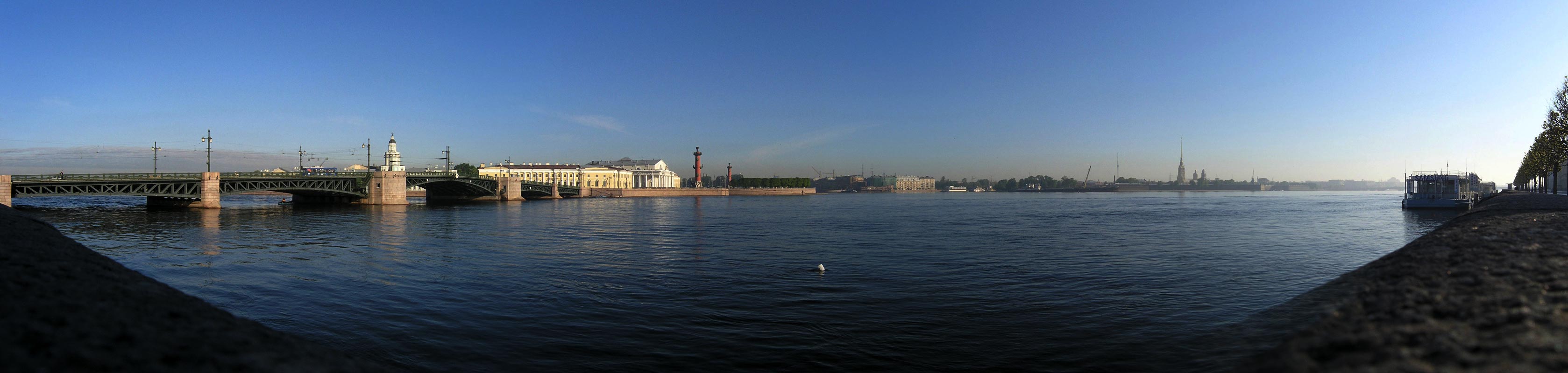 Набережная панорама Питера