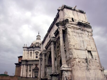 L'arco di Settimio Severo