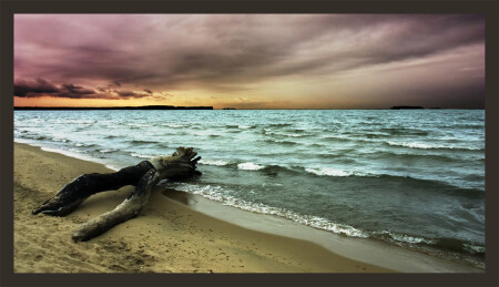 Обское море.