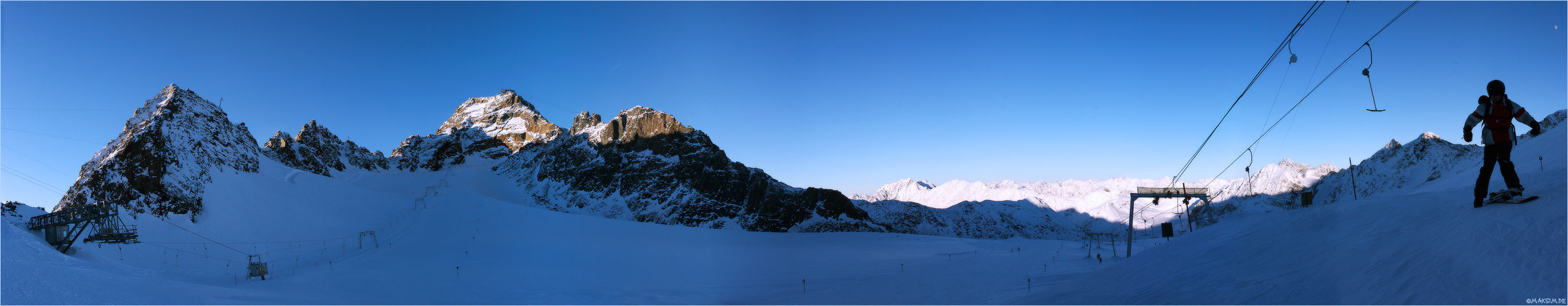 вид на Hinterer Brunnenkogel (3440m)...