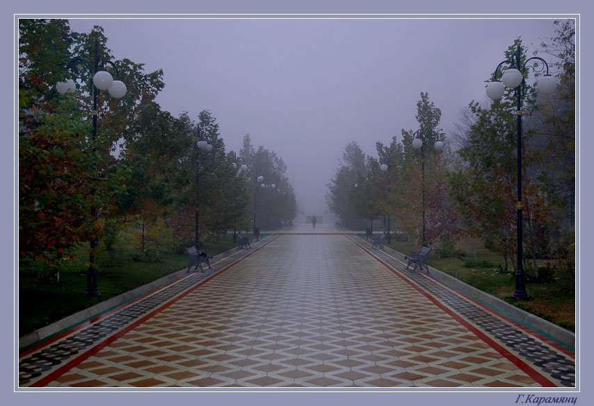 Туманная аллея