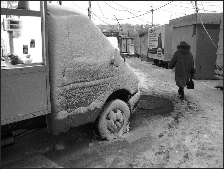 заснеженная