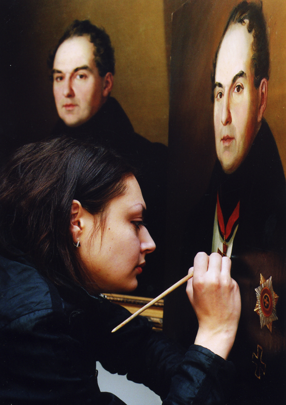 копия. портрет чиновника.