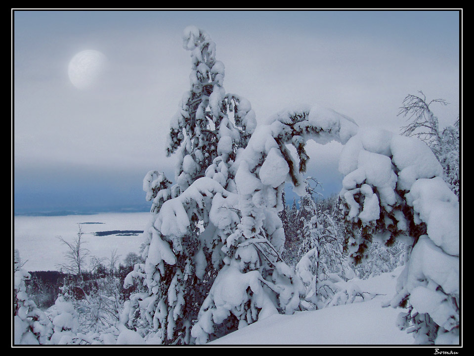 Безмолвие луны.