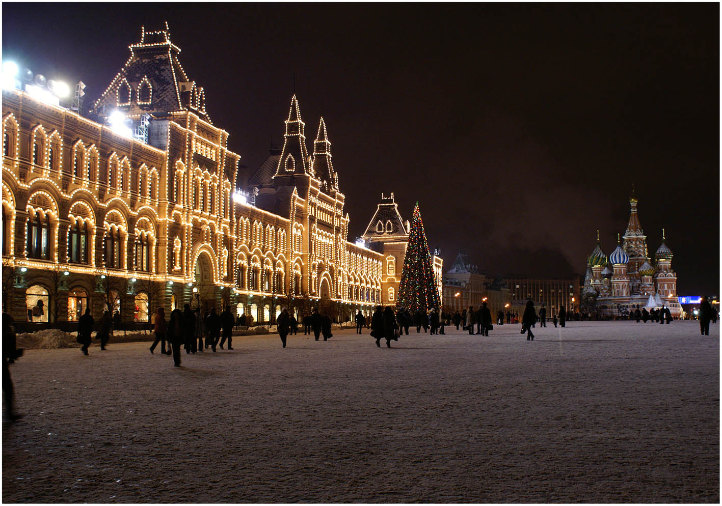Москва новогодняя