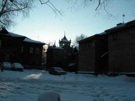 Томск город старый, и не очень.