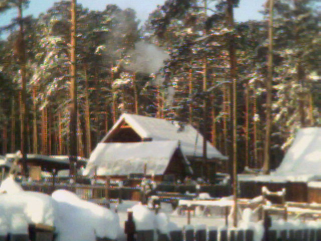 пейзаж деревни