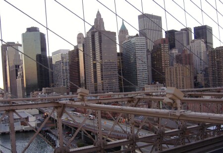 Cилач в паутине моста 