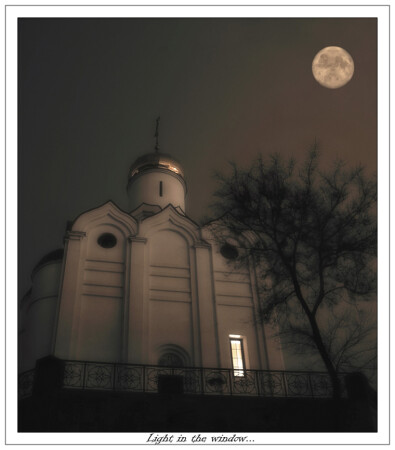 Light in the window...