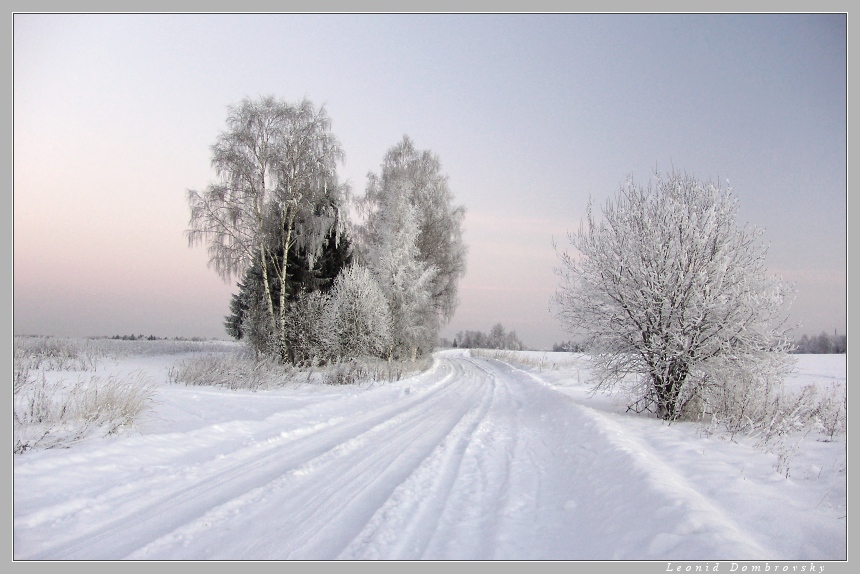 Зимняя дорога