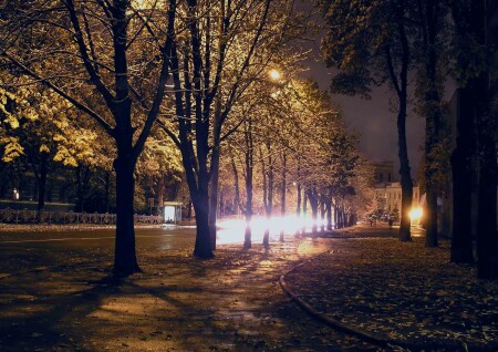 Слепящая улица