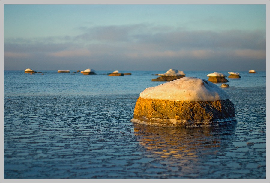 Зимнее море