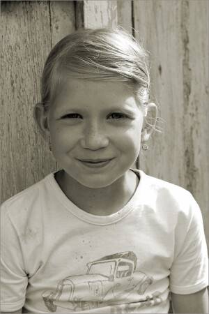 деревенская девчонка