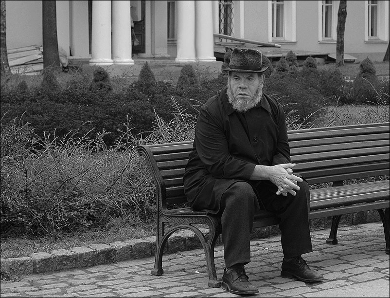 В раздумьях (барин на богомолье)