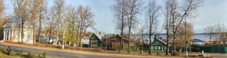 Панорама города Валдай