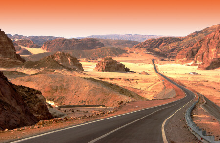 Dahab`s road