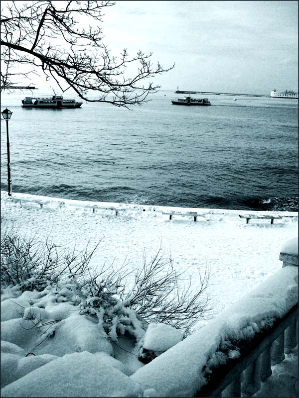 Sevastopol in winter